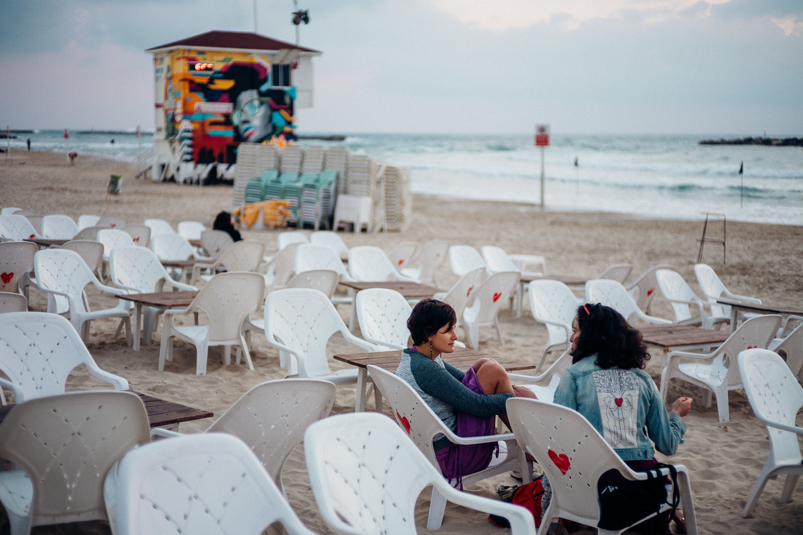 tel aviv famous beach